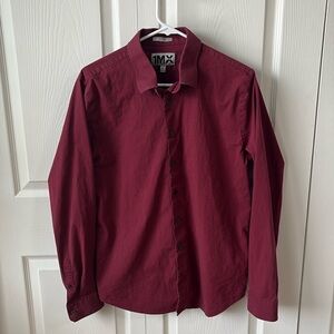 Fitted 1MX Buttondown Shirt by Express/Size L